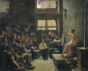 Studio of Baron Antoine Jean Gros 1771-1835キャンバスに油彩 作： Auguste Antoine Masse